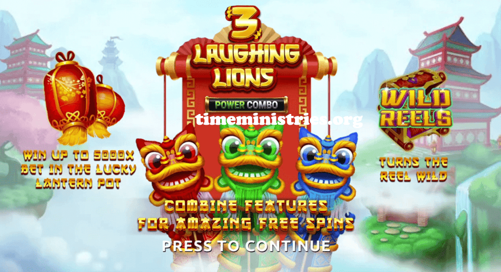 3 Laughing Lions Power: Slot Modern dengan Sentuhan Tradisional