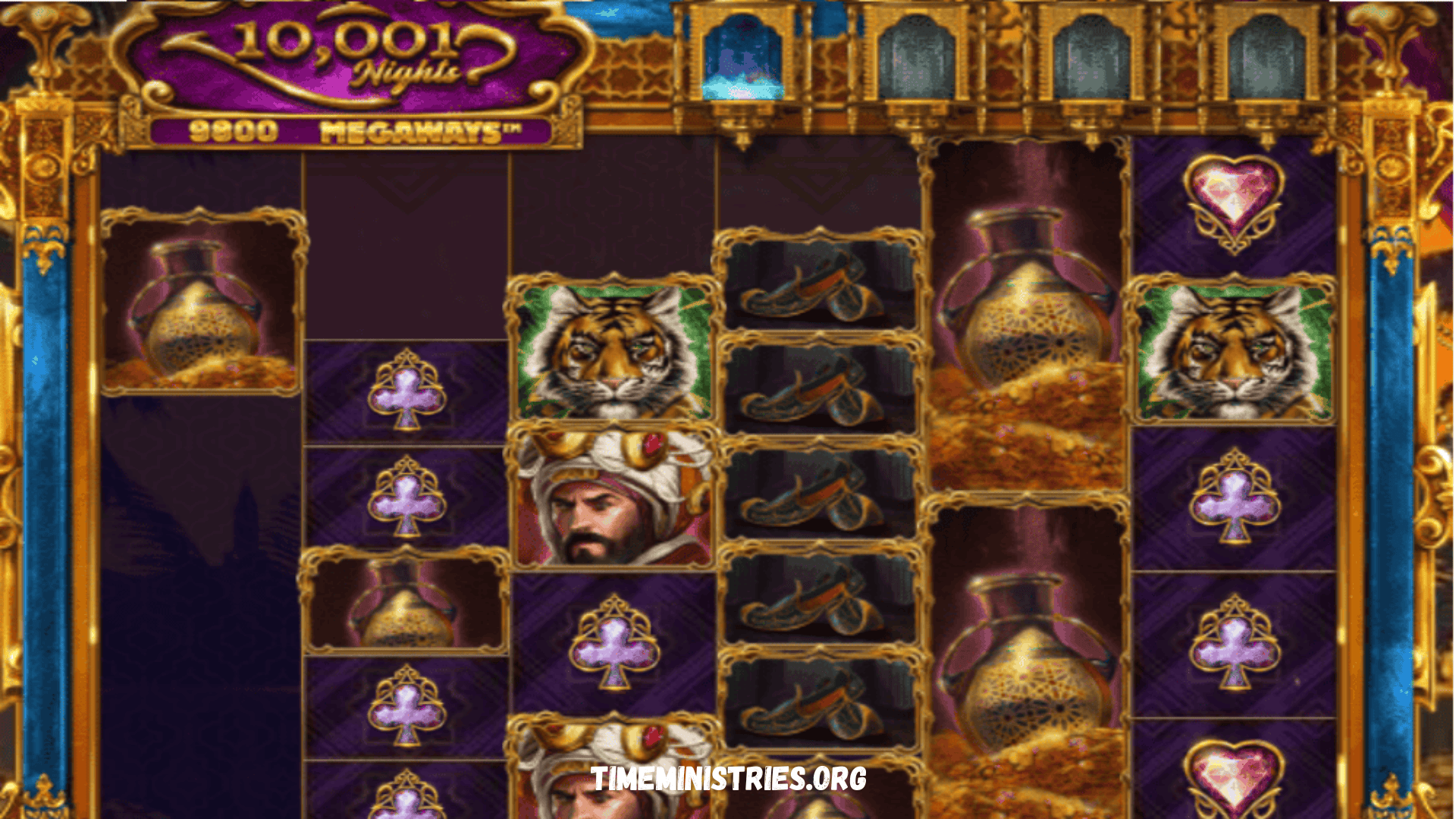 Red Tiger 10,001 Nights MegaWays di Casaprize: Menyelami Keajaiban Dunia Fantasi Timur Tengah